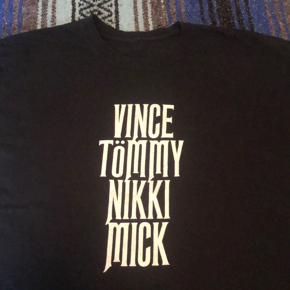 Motley Crue Band Tee Shirt